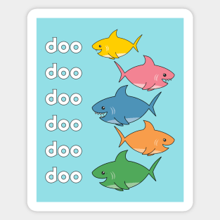 Baby Shark Doo Doo Sticker